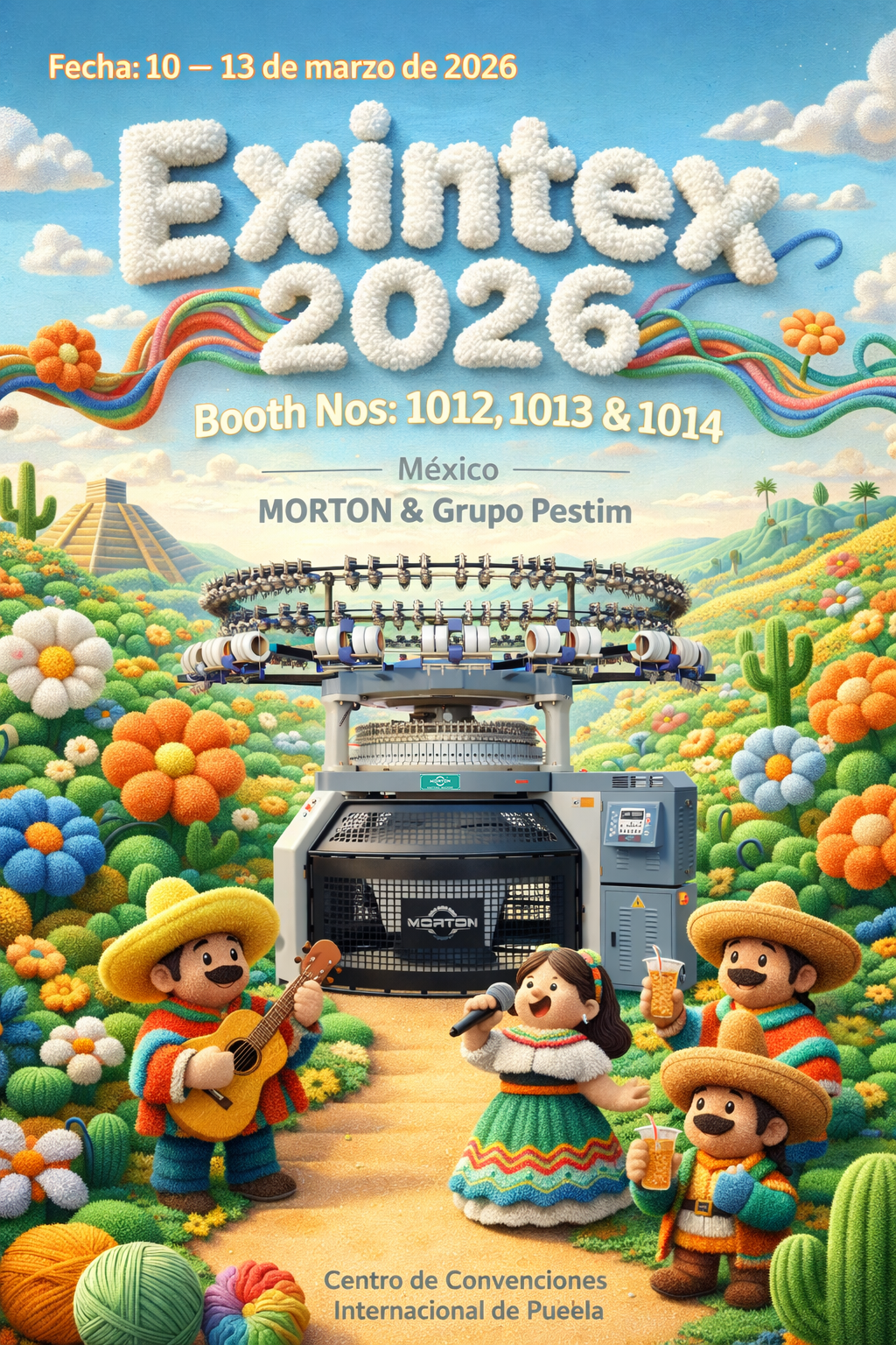 Morton & Grupo Pestim to Showcase Circular Machine and Interlock Machine Solutions at EXINTEX 2026, Mexico